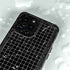 Black Grid iPhone 15 Pro Waterproof Case